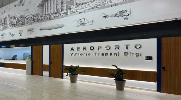 Nuova biglietteria all'Aeroporto di Trapani