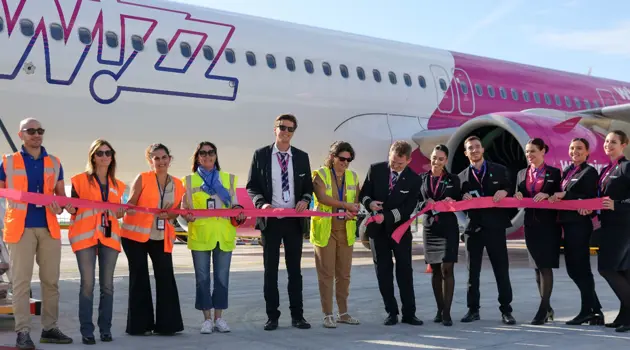 Da Salerno voli Wizz Air per Budapest, Tirana e Bucarest