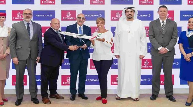 Emirates e Aegean potenziano la partnership