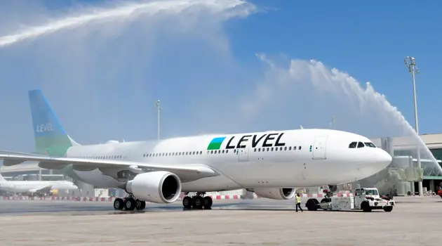 Level Airlines primo volo inaugurale