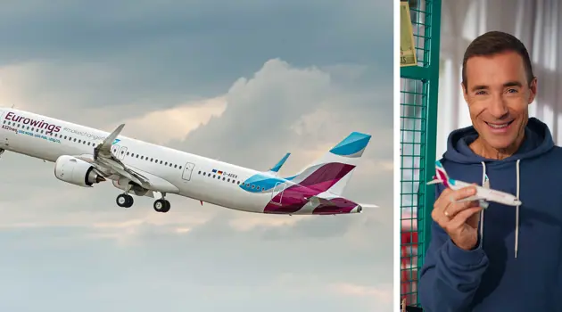 Kai Plaume decolla con Eurowings