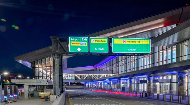 Il nuovo terminal C all'aeroporto LaGuardia di New York