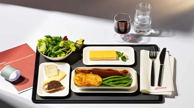 A bordo di Swiss i piatti gourmet di Bernadette Lisibach