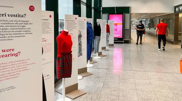 Inaugurata a Malpensa la mostra "Com'eri vestita"