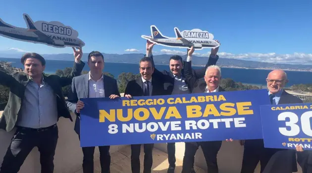 I voli di Ryanair per la Calabria