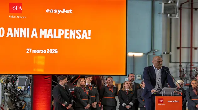 easyJet celebra 20 anni a Milano Malpensa e rafforza la base con nuovi Airbus A321neo
