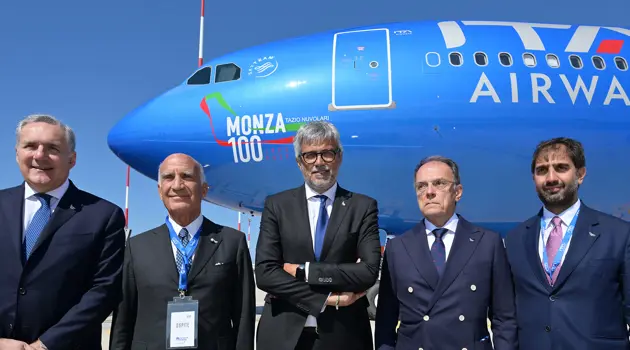 ITA Airways sponsor del centenario dell'autodromo di Monza