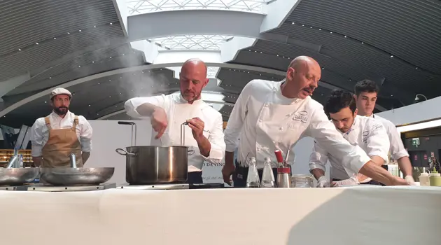 Cooking show stellato per celebrare il cinquecentenario di Leonardo da Vinci
