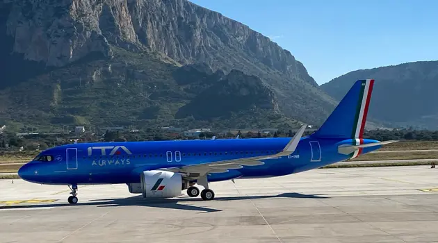 Il nuovo A320neo di ITA Airways