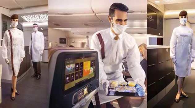 Etihad Airways lancia il programma di misure igienico-sanitarie con Wellness Ambassador