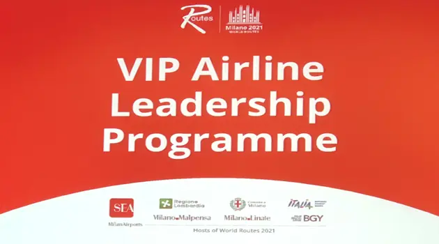 Vip Airline Leadership Programme: l'evento di apertura di Routes Milano 2021