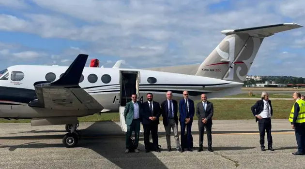 Regional Air Mobility: primo volo tra Fano e Roma Urbe