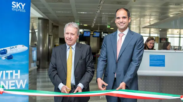 Malpensa: operativo il nuovo volo per Atene di SKY express