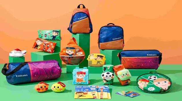 Nuova collezione kids-friendly di Emirates