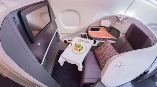L’in-flight wellness di Singapore Airlines