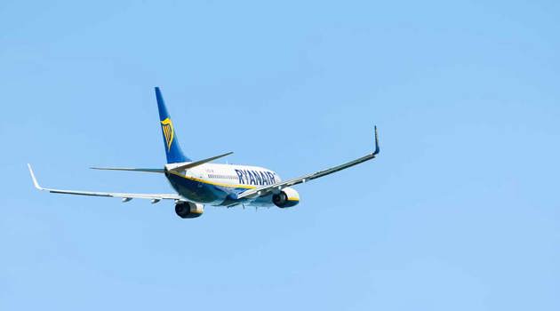 Ryanair annuncia la rotta Napoli-Shannon
