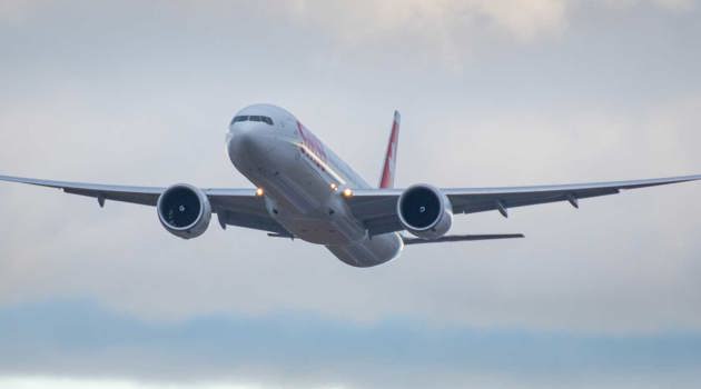 Boeing 777 di Swiss con pellicola “sharkskin” per meno emissioni di CO2