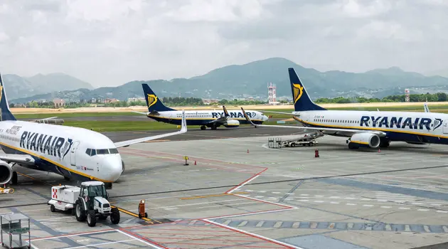 Primo volo da Milano Bergamo per la Lapponia