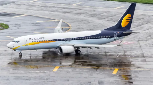 Jet Airways sospende i voli
