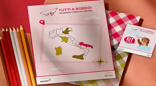 Volotea tra i banchi di scuola