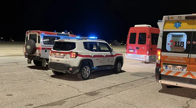 L'aeroporto di Forlì a supporto dei soccorritori in Romagna