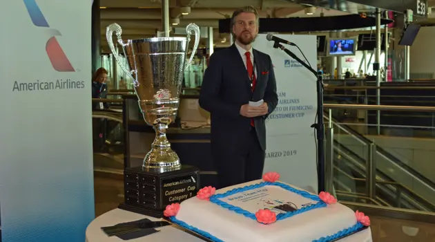 American Airlines e Aeroporti di Roma celebrano la qualità