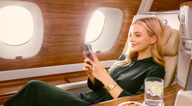 Emirates porta Starlink sull’A380