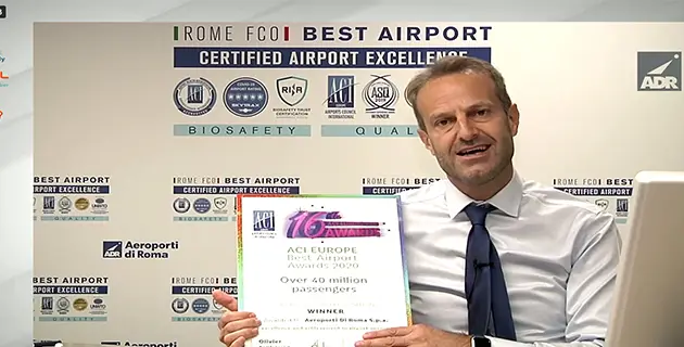 I vincitori del premio Aci Europe Best Airport Award per il 2020