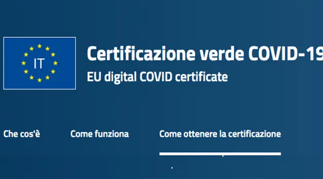 Green pass: certificazioni verdi digitali Covid-19 