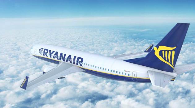 Ryanair torna a volare dal 1 luglio