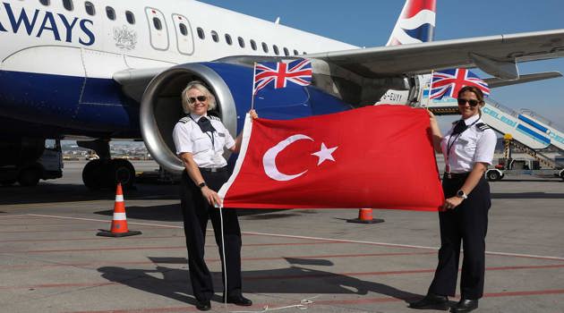 British Airways opera voli tra Londra Heathrow e Istanbul Sabiha Gökçen