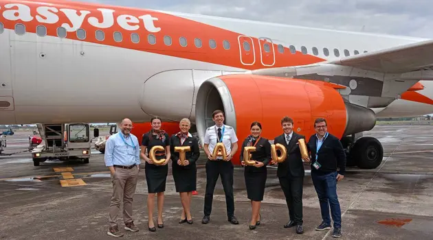 easyJet: nuova rotta da Catania a Edimburgo