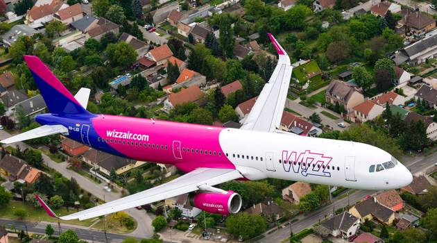 Le nuove rotte di Wizz Air da Roma Fiumicino