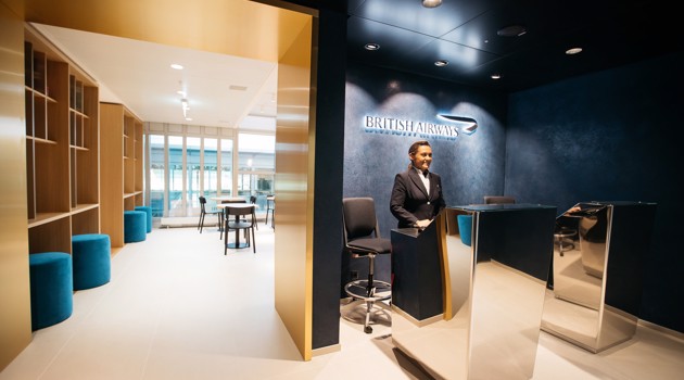 La nuova lounge di British Airways a Ginevra