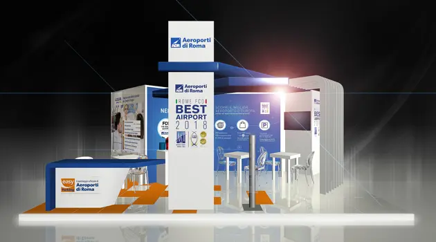 L'Aeroporto di Roma Fiumicino al TTG di Rimini