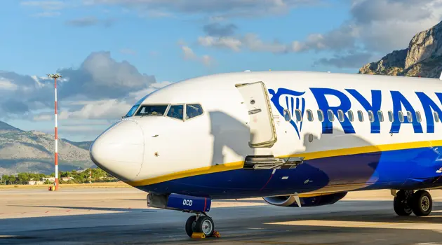 I voli estivi di Ryanair da Palermo