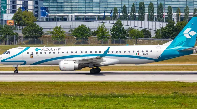 Air Dolomiti rinnova le certificazioni per ambiente, sicurezza e qualità