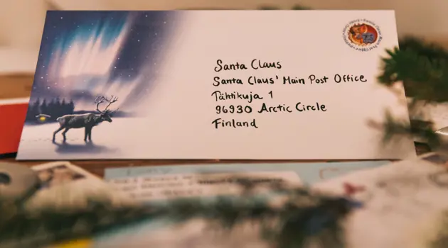 Dove spedire la lettera a Babbo Natale? Al suo ufficio postale!