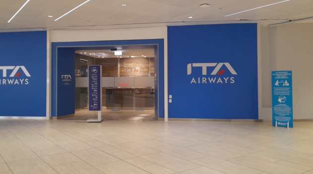 ITA Airways apre le lounge di Fiumicino e Linate