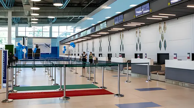 Nuovo Terminal all'aeroporto di Almaty