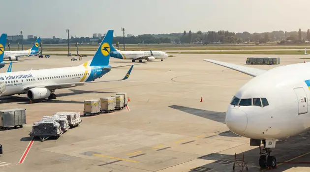 Covid-19: Ukraine International Airlines ha sospeso i voli di linea