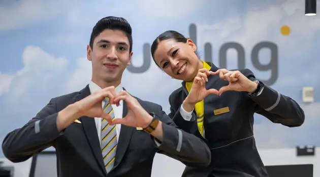 Amore ad alta quota con Vueling