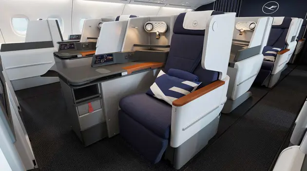 Restyling della Business Class di Lufthansa