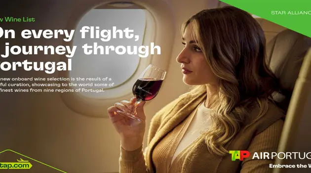 TAP rinnova la carta dei vini a bordo
