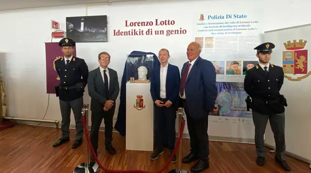 Identikit di Lorenzo Lotto all'Aeroporto di Milano Bergamo