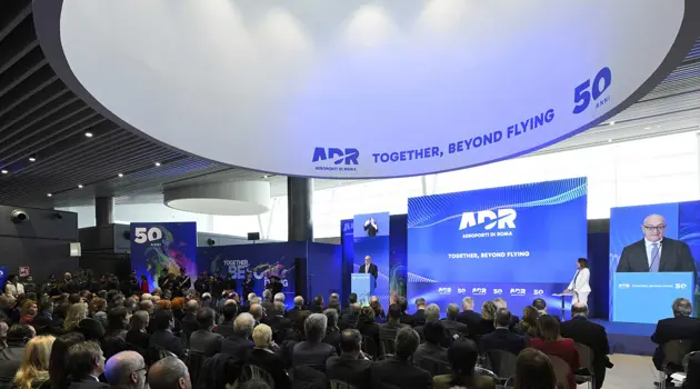 Aeroporti di Roma festeggia 50 anni
