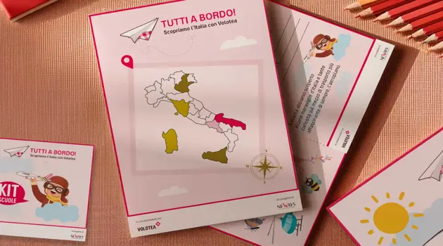 “Tutti a bordo!”, il progetto educativo di Volotea
