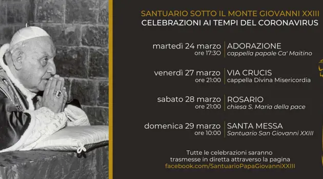 Covid-19: il Card. Comastri invoca la supplica per i bergamaschi a Papa Giovanni XXIII