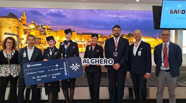 Nuovo volo Alghero-Belgrado con Air Serbia
