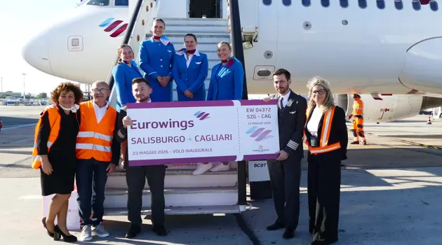 Eurowings inaugura il nuovo volo Cagliari-Salisburgo